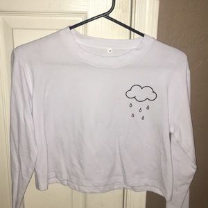 Cropped sweatshirt